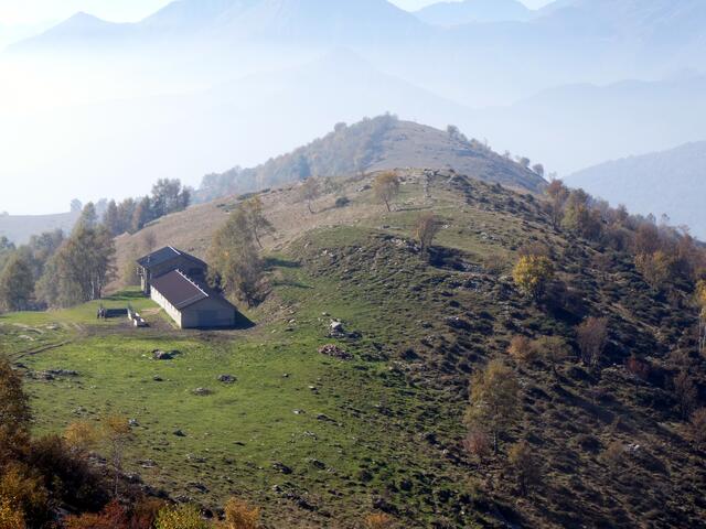 La Cialma e, più dietro, Punta Cialma