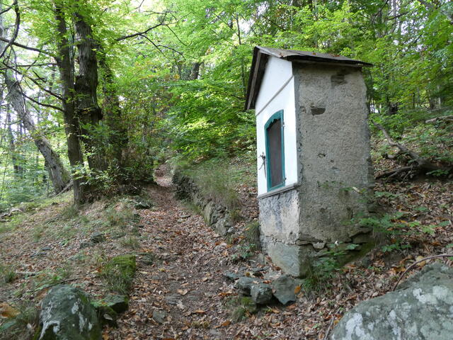 sentiero tra Mompellato e Bertolo